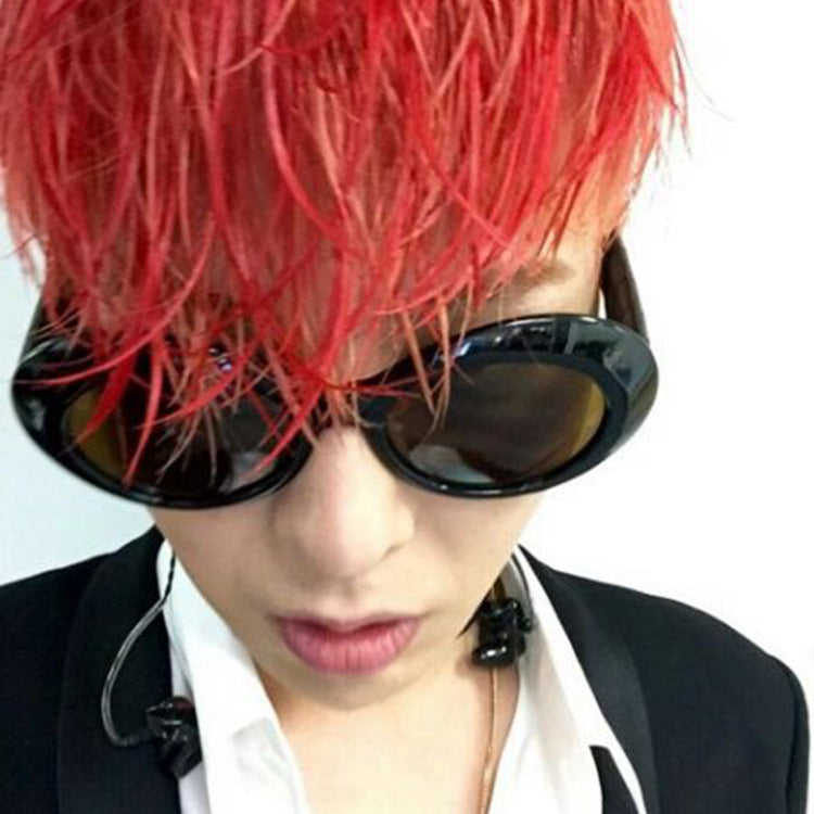 Wholesale Oval Hip Hop PC Sunglasses